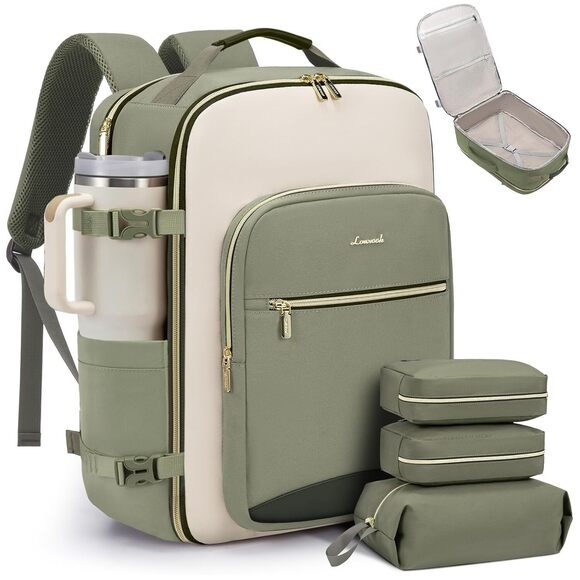 40L Travel Backpack for Women & Men, Airline Approved Carry On Luggage main image 8